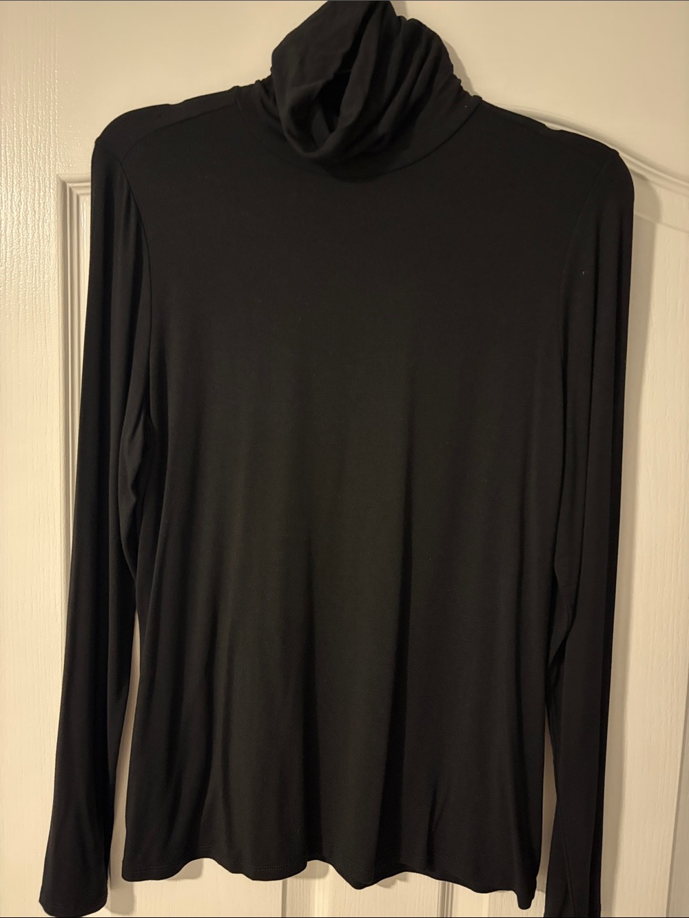 Investments Black Women's Long-Sleeve Turtleneck Top